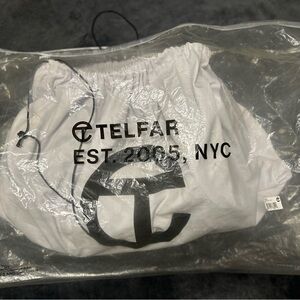 Telfar Black Leather Bag